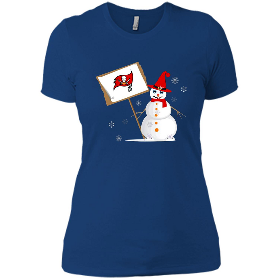 Tampa Bay Buccaneers Snowman Funny