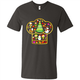 Chef Hat Christmas Ornament - Men's V-Neck