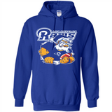 Grumpy Santa Claus Los Angeles Rams Football Team PINGPONG