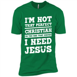 I'm The One That Known I Need Jesus - Premium Short Sleeve T-Shirt