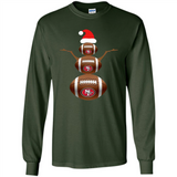 San Francisco 49ers NFL Dabbing Snowman Xmas