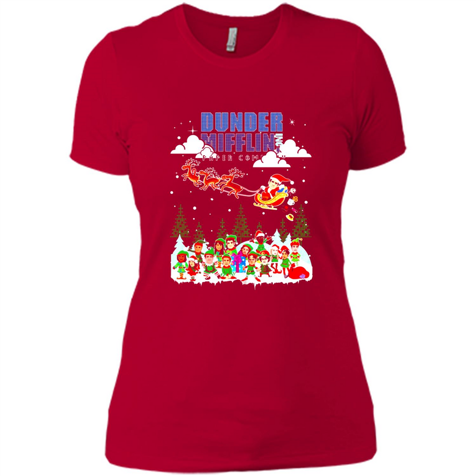 NBC The Office Dunder Mifflin Ugly Christmas Sweater PINGPONG