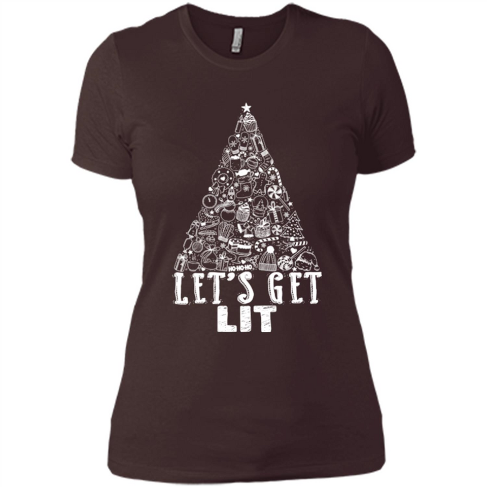 Let's Get Lit - Funny Christmas Tree