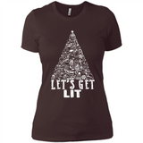 Let's Get Lit - Funny Christmas Tree