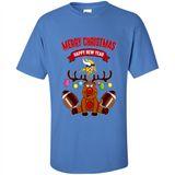 Minnesota Vikings NFL Reindeer Funny Merry Christmas And Happy New Year