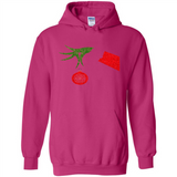 Funny Grinch Hand holding Firefighter ornament Christmas Sporty T-Shirt - Hoodie