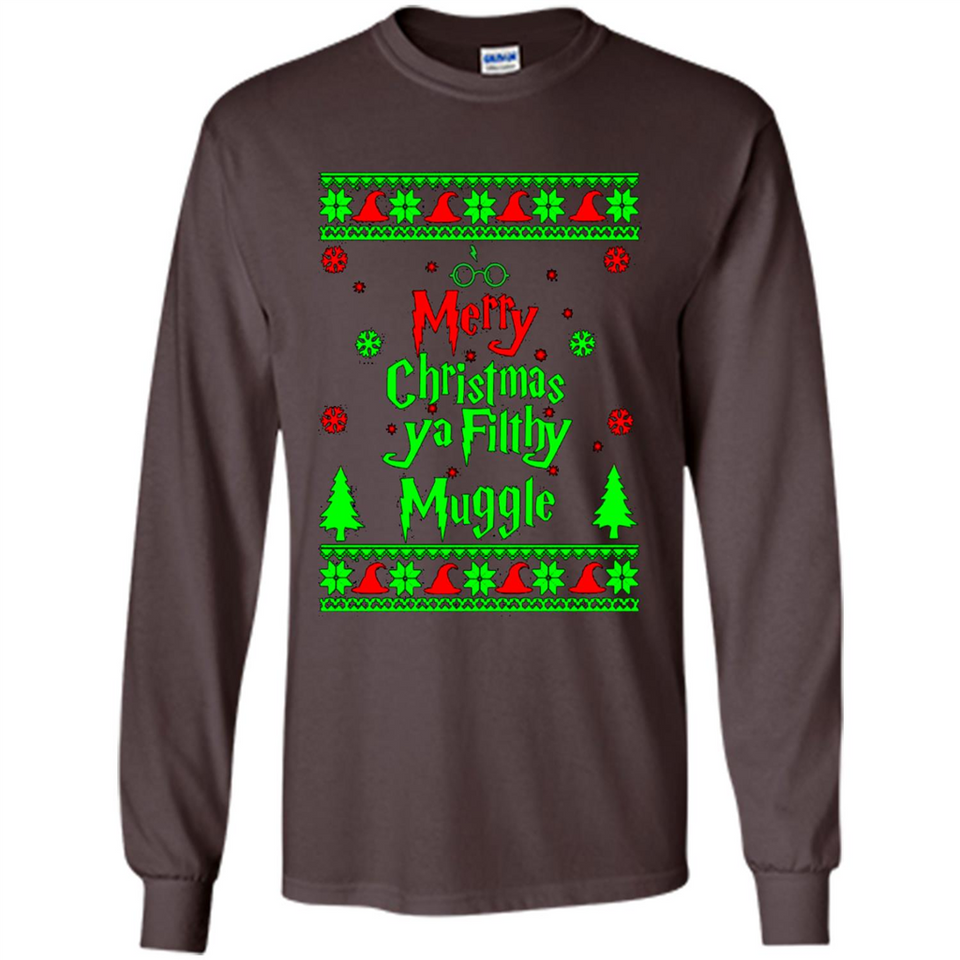 Merry Christmas ya filthy animal ugly sweater PINGPONG