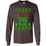 Merry Christmas ya filthy animal ugly sweater PINGPONG