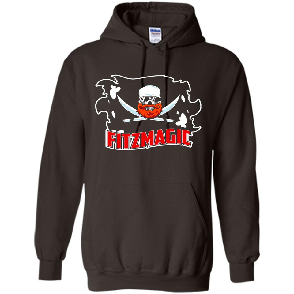 Order Fitzmagic T-Shirt Ryan Fitzpatrick Beard Skull Football Tampa Florida PINGPONG