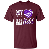 Abilene Christian Wildcats Football My Heart is on that Field - Shirt