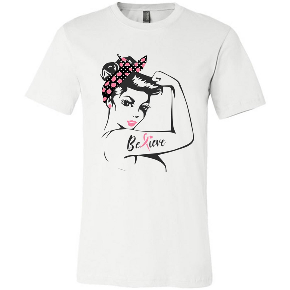 National Breast Cancer Day - Canvas Unisex T-Shirt