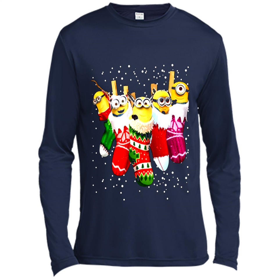 Minions Christmas Stockings Sweatshirt PINGPONG