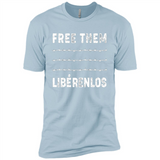 Peaceful Communities- Free Them Liberenlos Shirt PINGPONG - Premium Short Sleeve T-Shirt