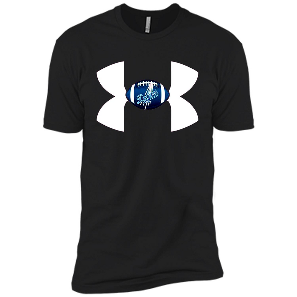 Los Angeles Dodgers Under Armour Logo - Premium Short Sleeve T-Shirt
