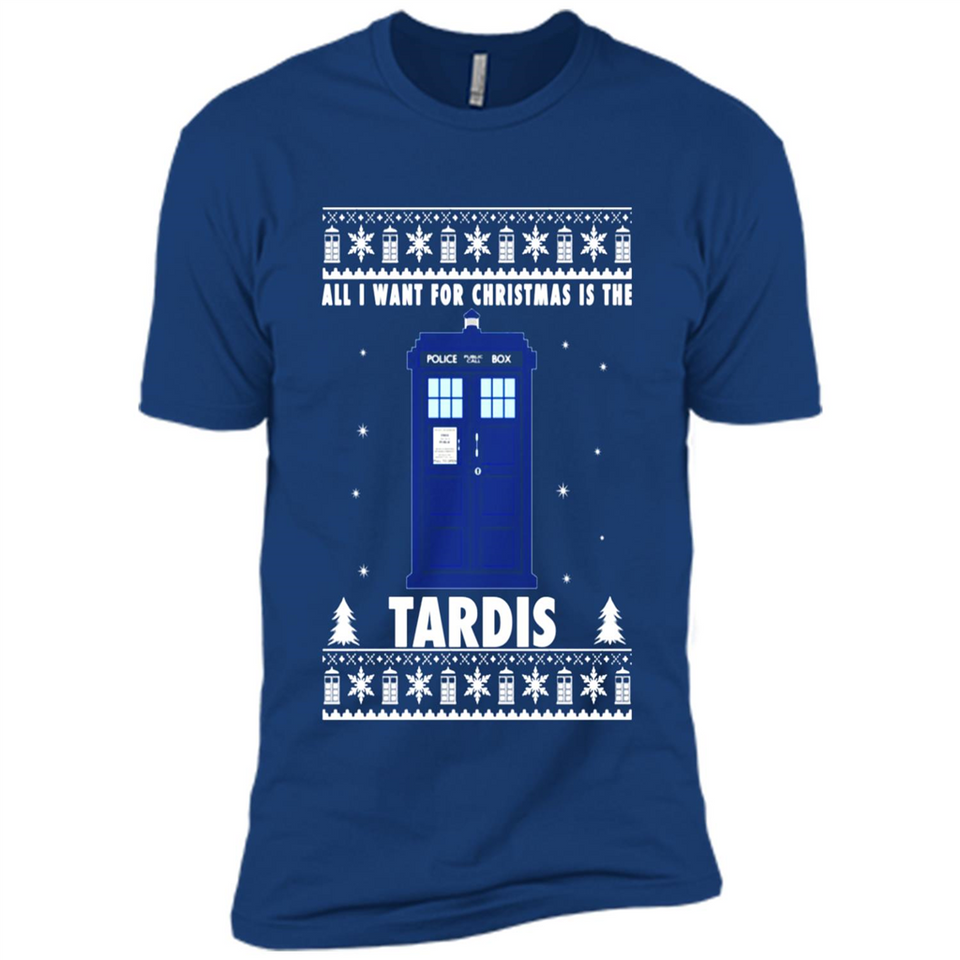 All I Want For Christmas Is The Tardis Ugly PINGPONG