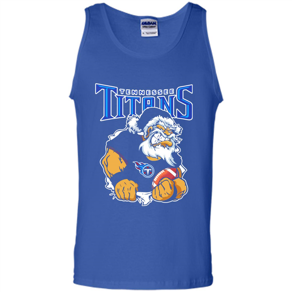 Grumpy Santa Claus Tennessee Titans Football Team PINGPONG