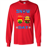 Snow Day Shirt For Dallas Stars Vs Minion Fans pingpong