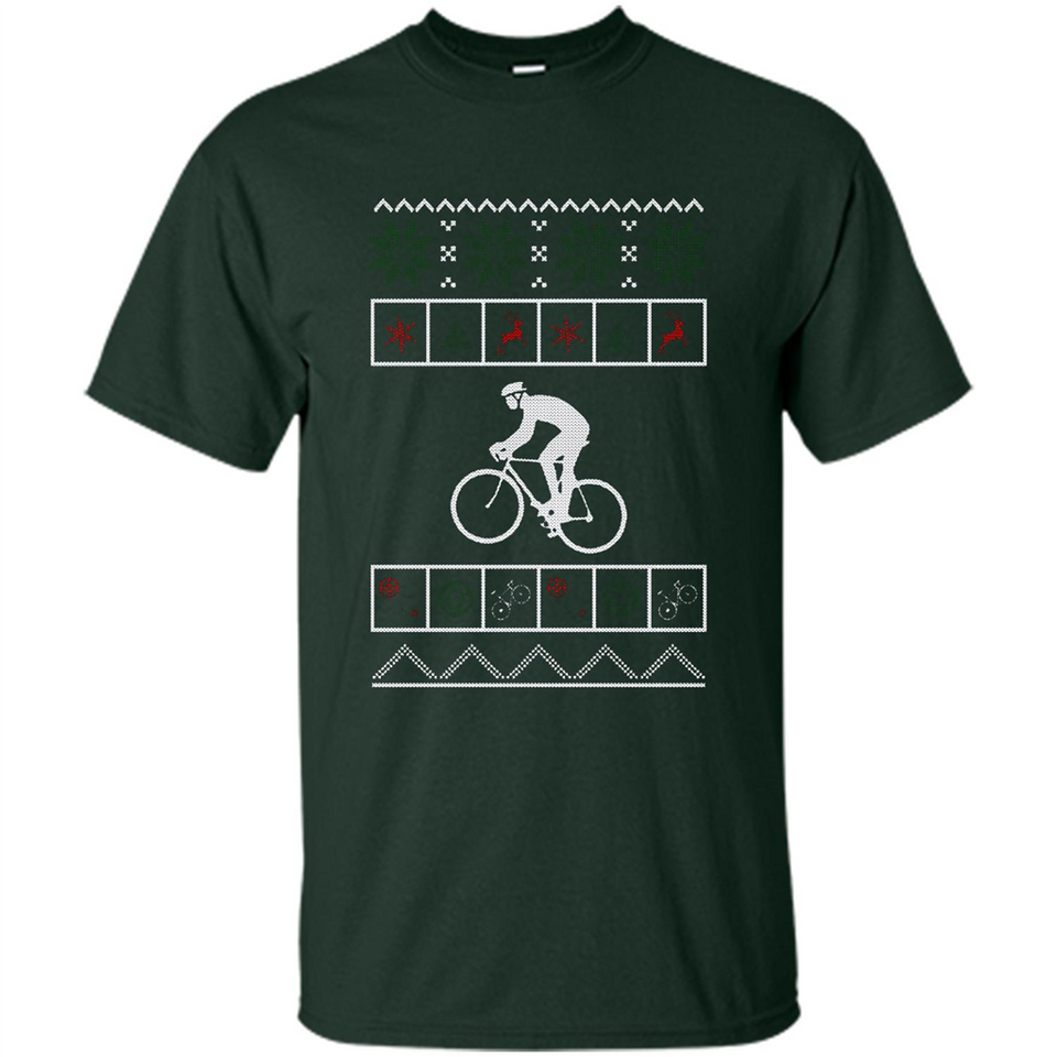 Christmas Ugly Sweater Cycling - Ugly Christmas Sweater - Shirt