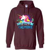 Unicorns are born in Gemini Birthday Rainbow Gift Custom Ultra Cotton