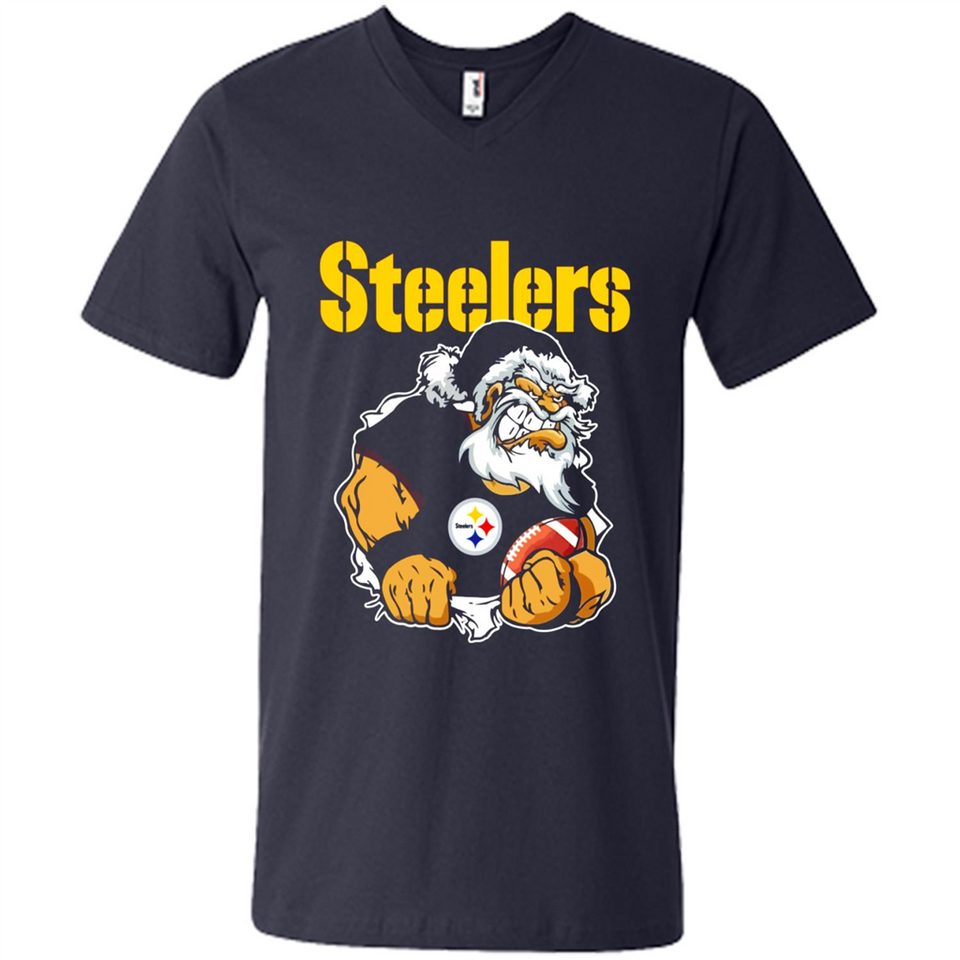 Grumpy Santa Claus Pittsburgh Steelers Football Team PINGPONG