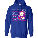 November Butterfly Girl - Hoodie