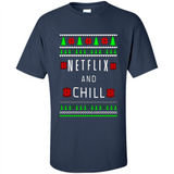 Netflix And Chill Christmas sweater PINGPONG