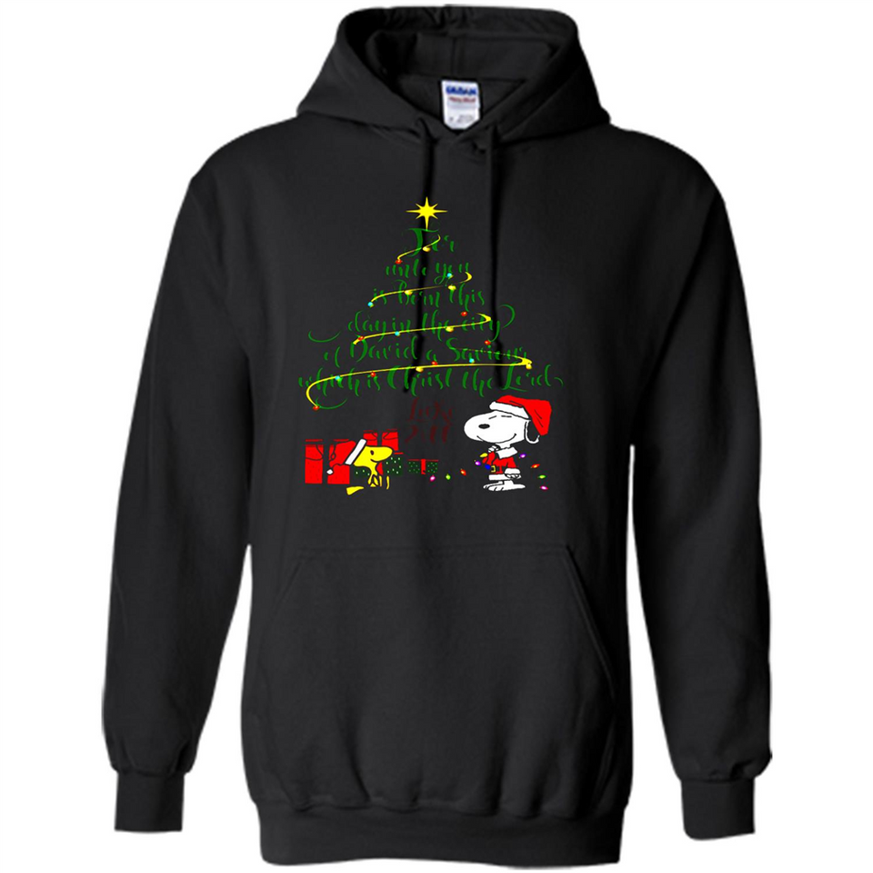 Snoopy Christmas Tree T-Shirt - Hoodie