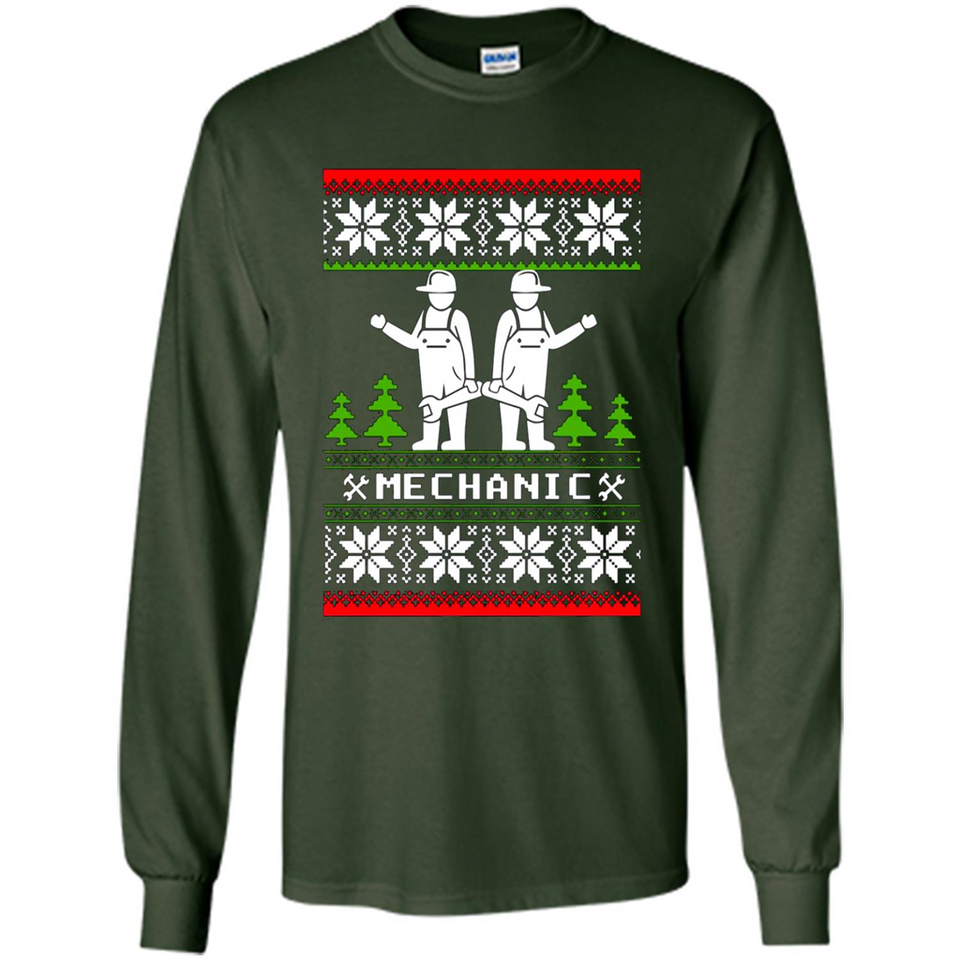 Mechanic Christmas sweater PINGPONG