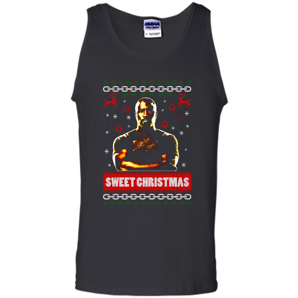 Christmas Ugly Sweater Floyd Mayweather Sweet Christmas - Tank Top