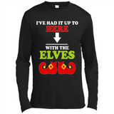 Ive Had It Up To Here With The Elves - Canvas Long Sleeve T-Shirt