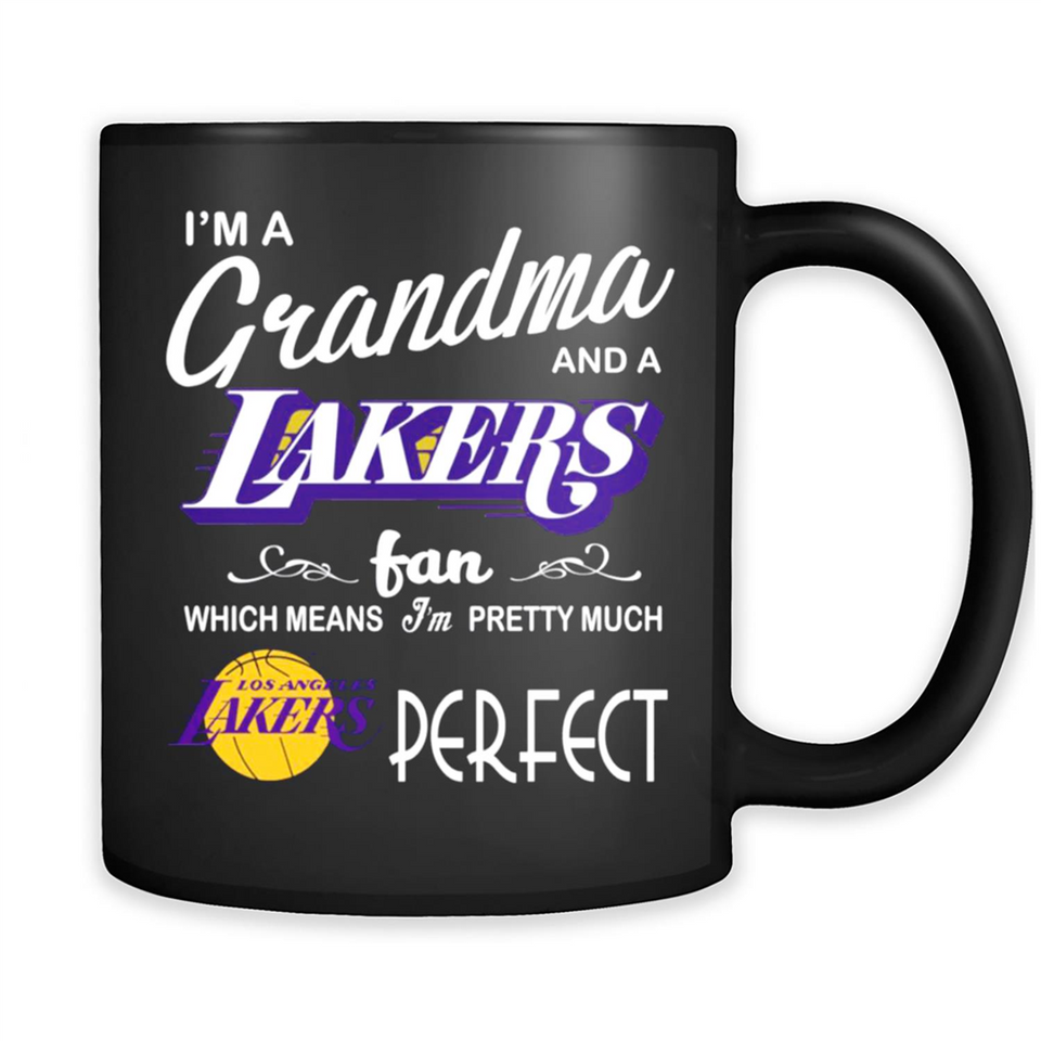 I'M A Grandma And A Los Angeles Lakers Fans