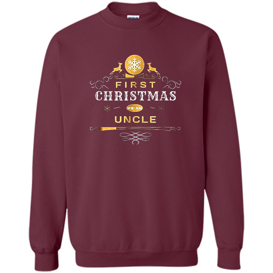First Christmas as a Uncle - Christmas Family - Sweatshirt