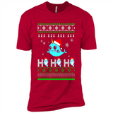 Narwhal christmas sweatshirt hoodie long PINGPONG - Premium Short Sleeve T-Shirt