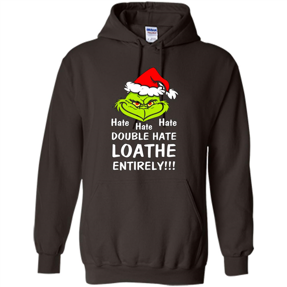 Mr Grinch hate hate hate double hate loathe entirely sweater PINGPONG