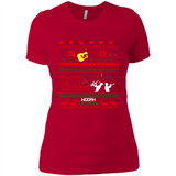 Music Ugly Christmas SweatShirt - Ladies' Boyfriend T-Shirt