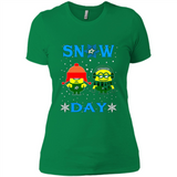 Snow Day Shirt For Dallas Stars Vs Minion Fans pingpong