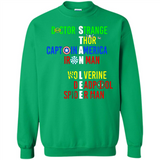 RIP Stan Lee Doctor Strange Thor Caption America Iron Man Shirt PINGPONG - Sweatshirt