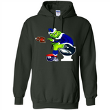 New York Giants Toilet Grinch Santa Claus Football Fan PINGPONG