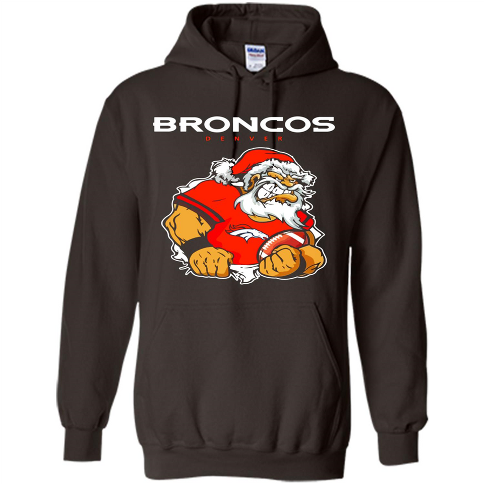 Grumpy Santa Claus Broncos Denver Football Team PINGPONG
