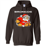 Grumpy Santa Claus Broncos Denver Football Team PINGPONG