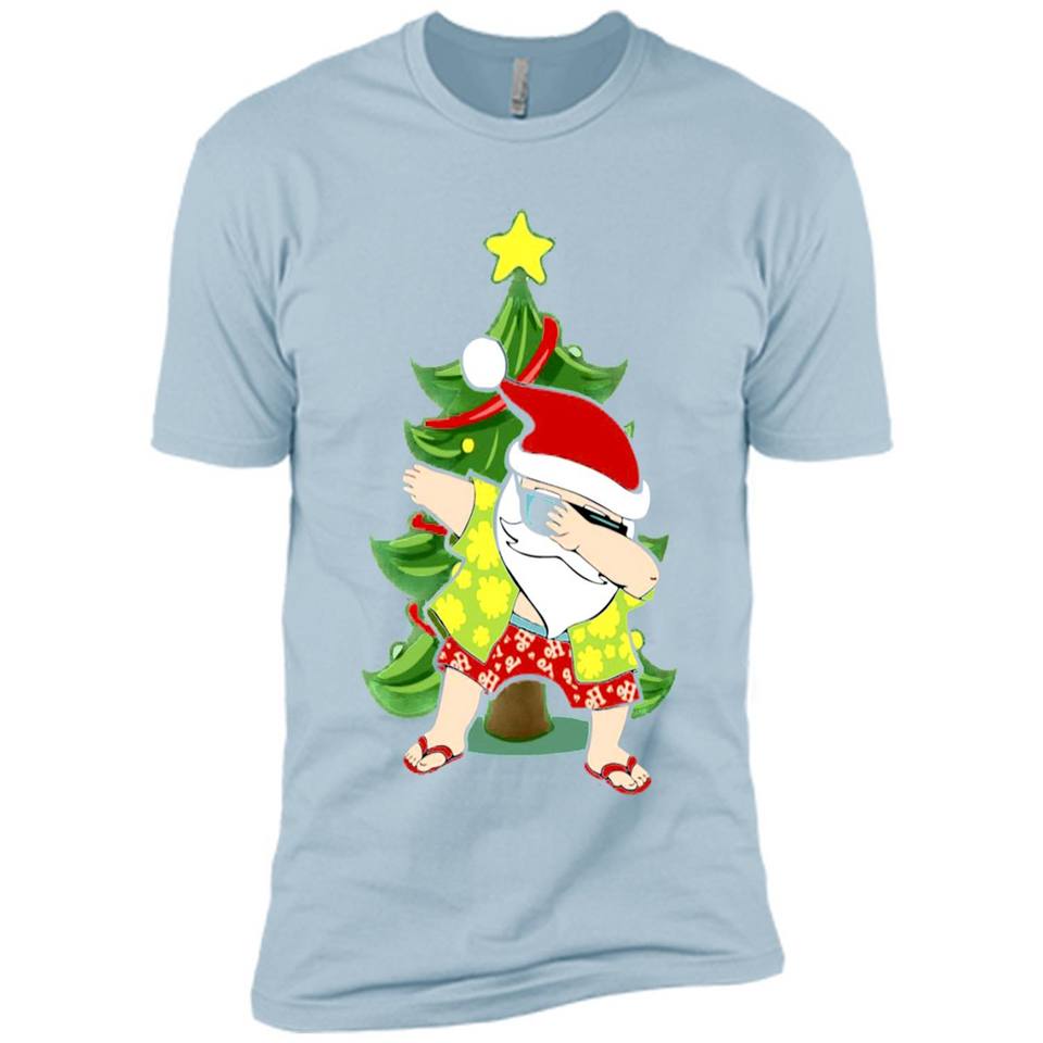 Dabbing Santa Christmas In July - Premium Short Sleeve T-Shirt