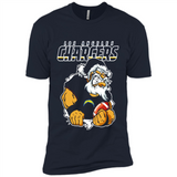 Grumpy Santa Claus Los Angeles Chargers Football Team PINGPONG