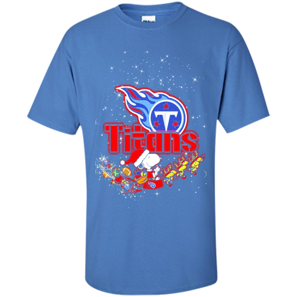 Snoopy Christmas Tennessee Titans - Shirt