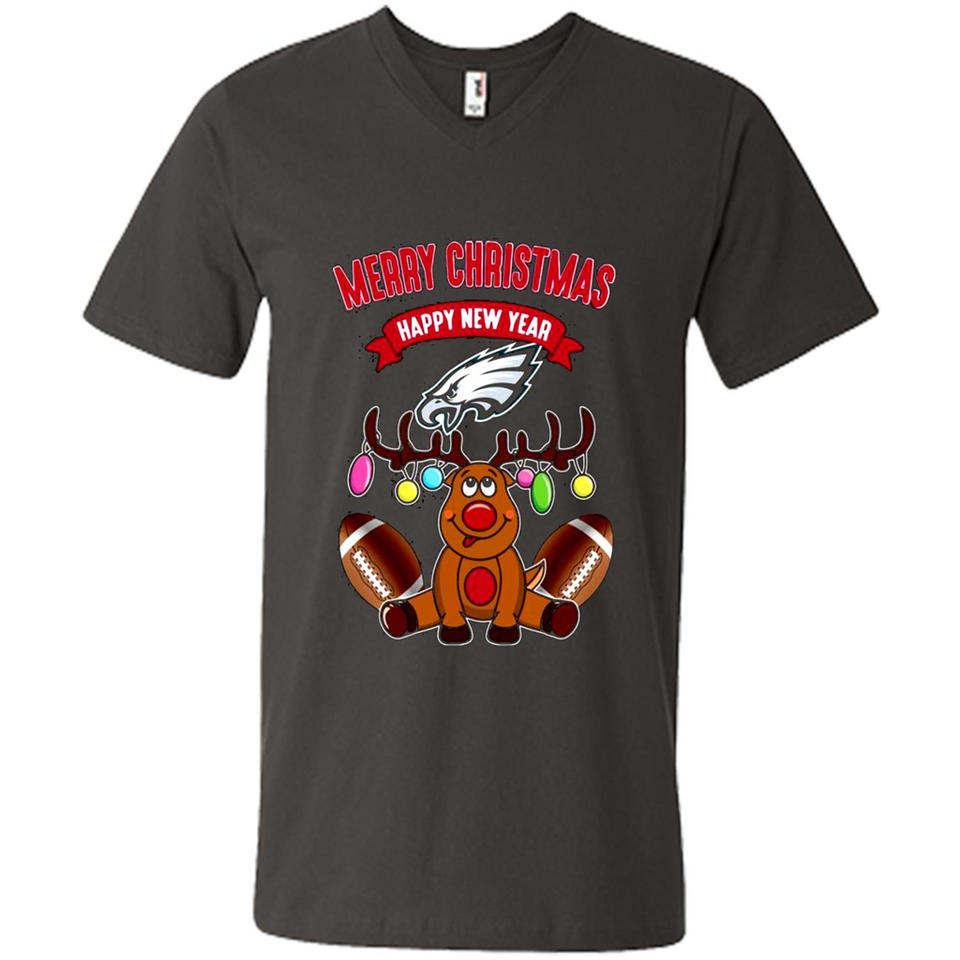 Philadelphia Eagles NFL Reindeer Funny Merry Christmas And Happy New Year