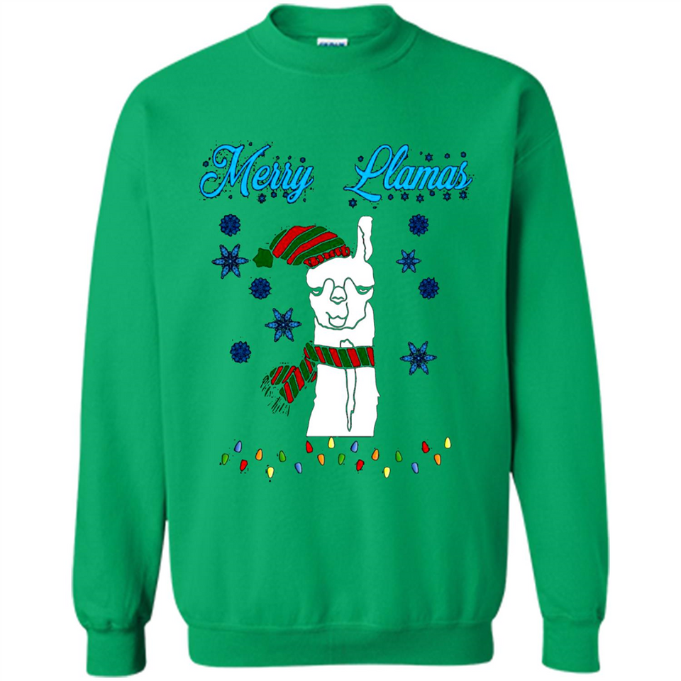 Merry Llama Christmas sweater PINGPONG