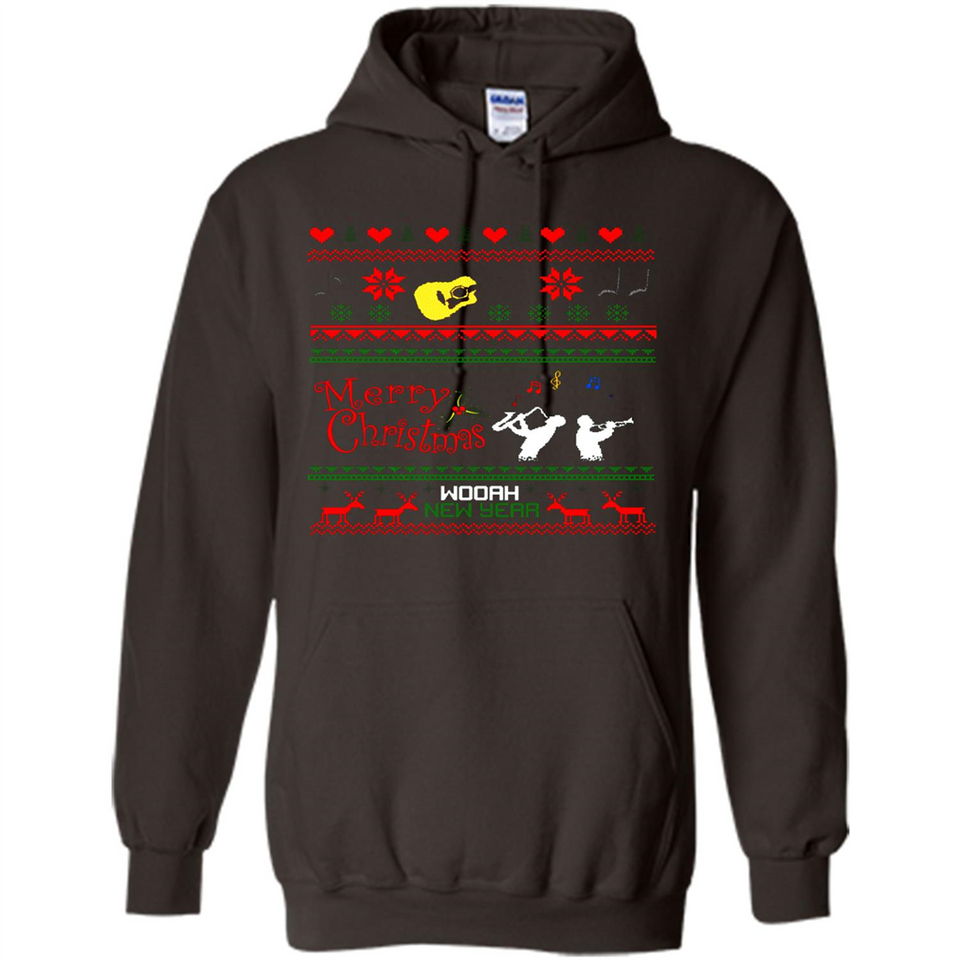 Music Ugly Christmas SweatShirt - Hoodie