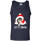 Let It Snow Cat Christmas sweater PINGPONG