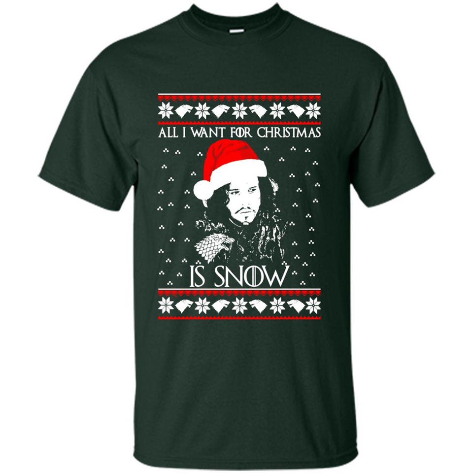 All I Want for Christmas is Snow ugly sweater PINGPONG