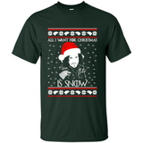 All I Want for Christmas is Snow ugly sweater PINGPONG