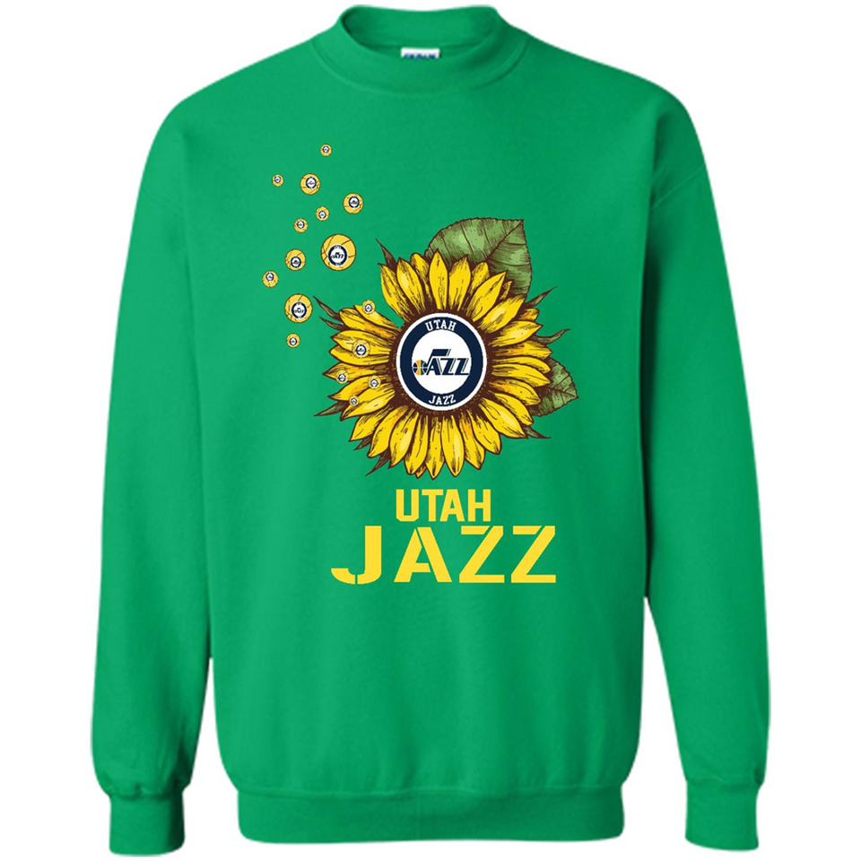 Utah Jazz Basketball Sunflower